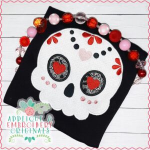 2770 Sugar Skull Version 5 Applique Design