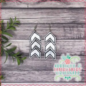 2788 Morgan Earrings In-The-Hoop Design
