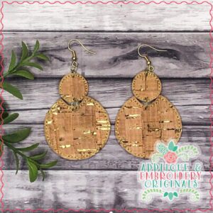 2789 Riley Earrings In-The-Hoop Design