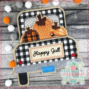 2793 Pumpkin Triple Interchangeable Design for Truck