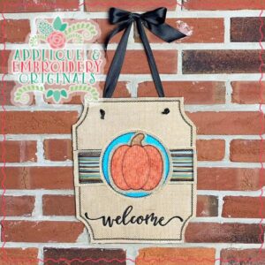 2800 Simple Pumpkin Interchangeable Tab Design