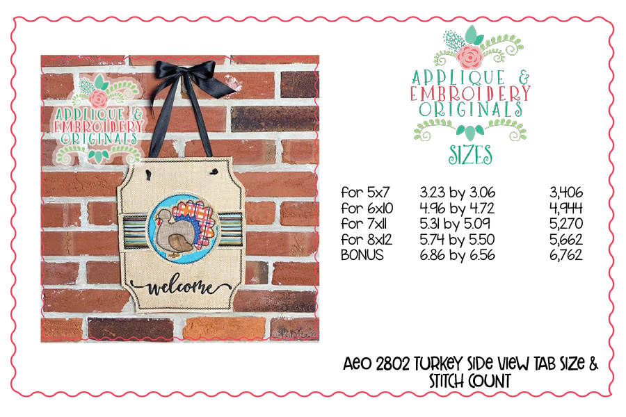 AEO 2802 Turkey Side View Tab