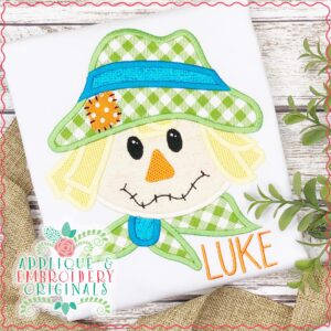 2808 Scarecrow Boy Applique Design
