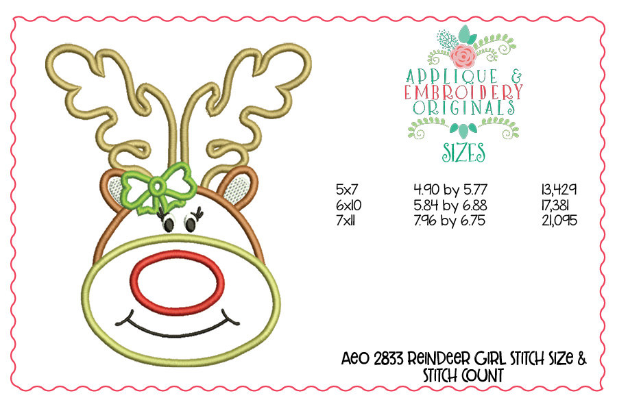 AEO 2833 Reindeer Girl