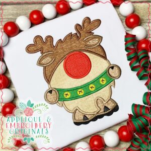 2848 Gnome Reindeer Applique Design