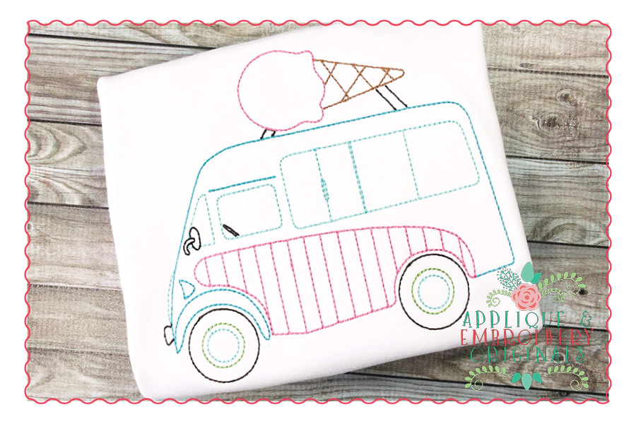 AEO 287 Vintage Ice Cream Truck 1