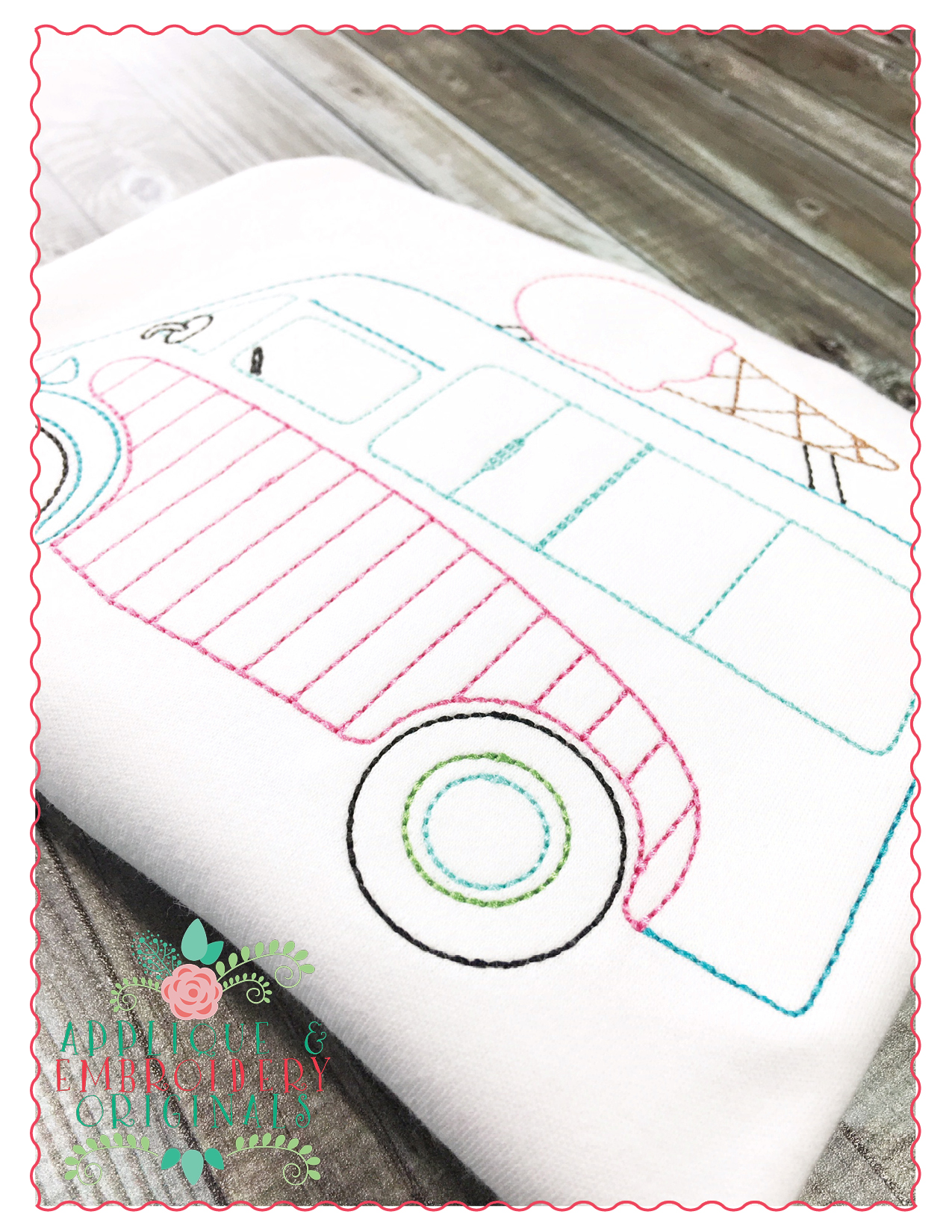 AEO 287 Vintage Ice Cream Truck 1