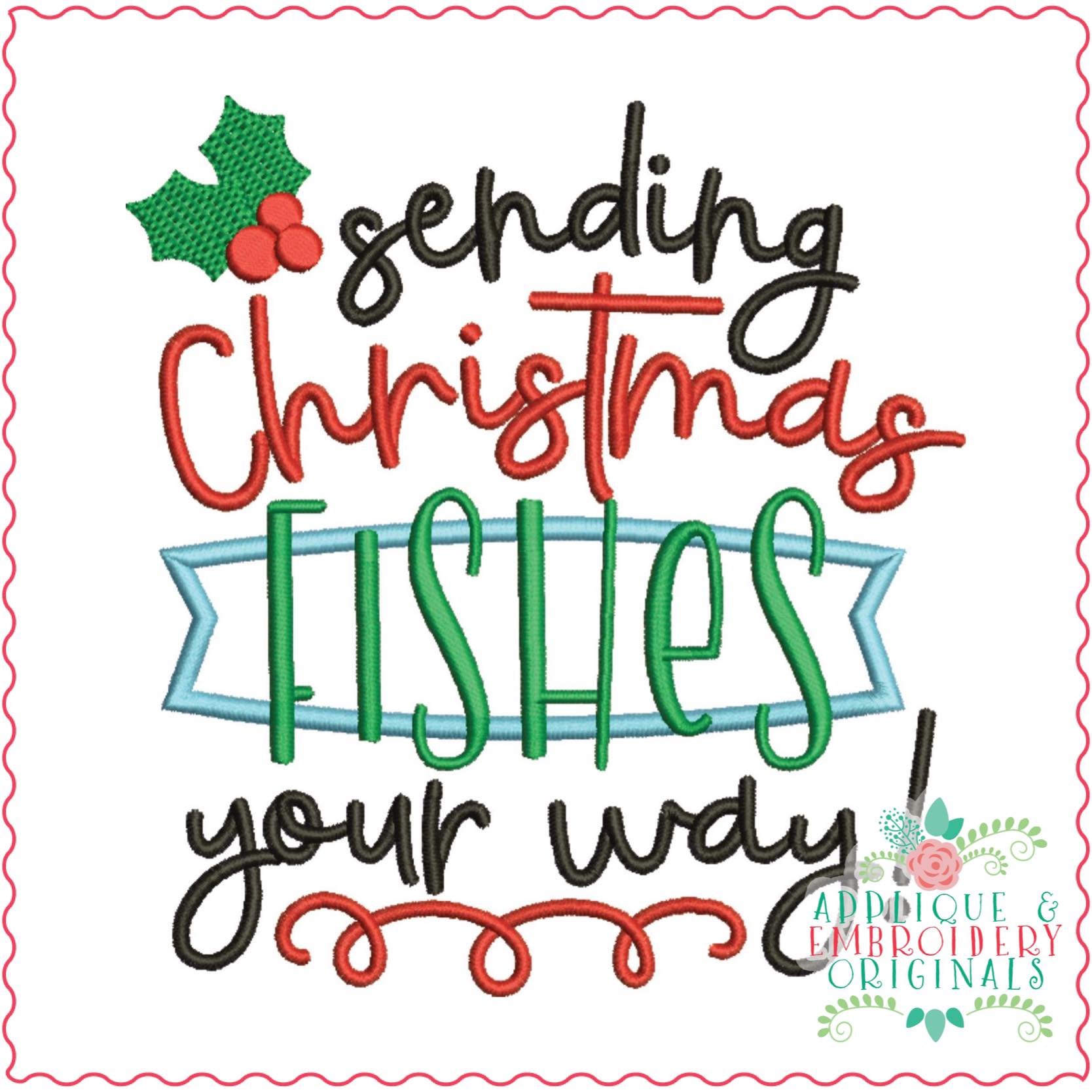 AEO 2873 Christmas Fishes 1