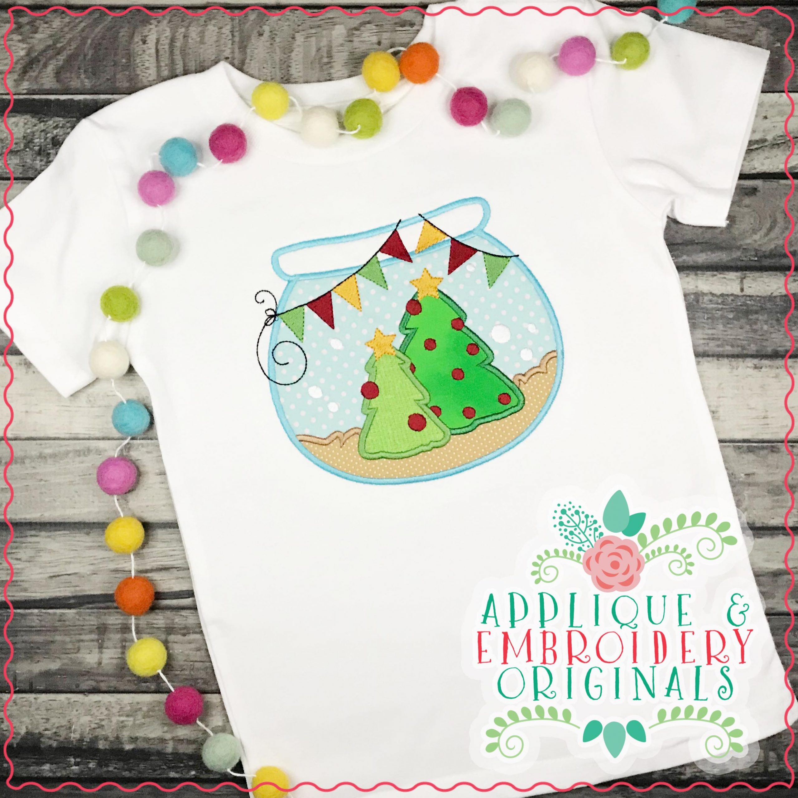 AEO 2874 Fishbowl with Christmas Trees 1