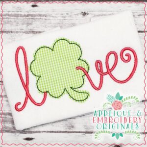 2945 Clover Love All-In-One Applique Design