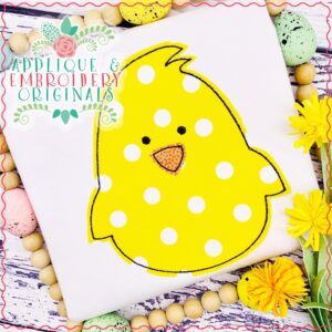 2953 Chick Boy All-In-One Applique Design