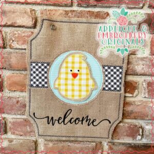 2963 Simple Chick Boy Interchangeable Tab Design