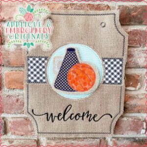 2966 Megaphone Basketball Welcome Interchangeable Tab Design