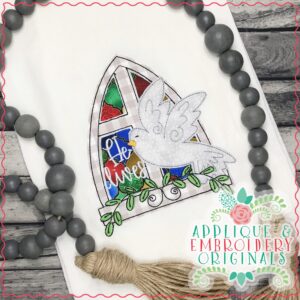 2972 Dove He Lives All-In-One Applique Design