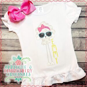 2978 Summer Sheep Long Leg Applique Design