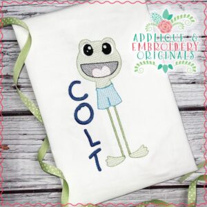 2983 Summer Frog Long Leg Sketch Design