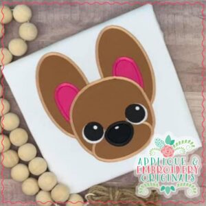 2991 Chihuahua Puppy Applique Design