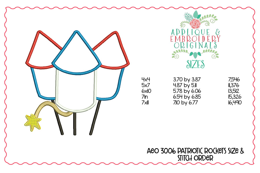 AEO 3006 Patriotic Rocket 1