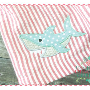 303 Shark Applique Design