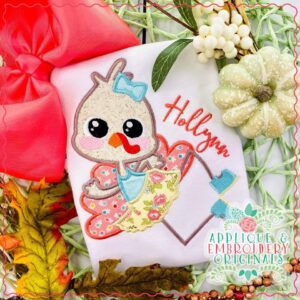 3074 Turkey Dancing Applique Design