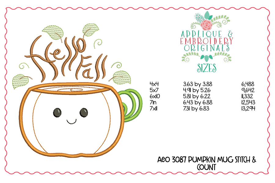AEO 3087 Pumpkin Mug