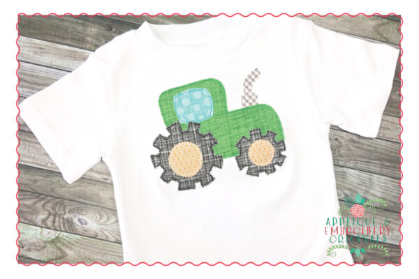 313 Tractor Barnyard Simple Stitch Applique Design - Image 2