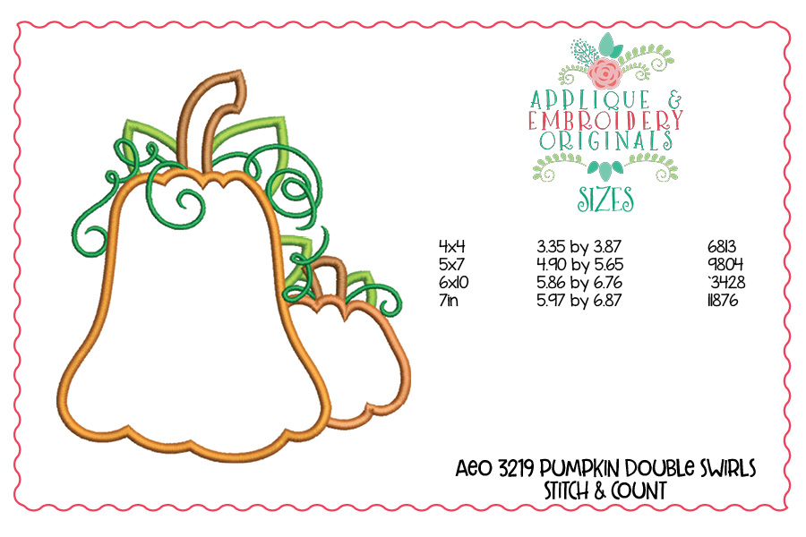 AEO 3219 Pumpkin Double Swirls
