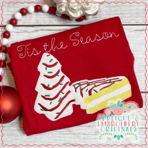 3236 Cake Tree Applique Design