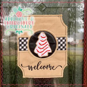 3238 Cake Tree Interchangeable Tab Design