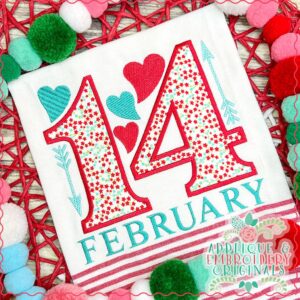 3242 February 14 Applique Design