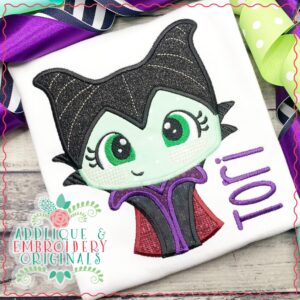 3286 Malificent Applique Design