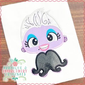 3288 Sea Witch Applique Design