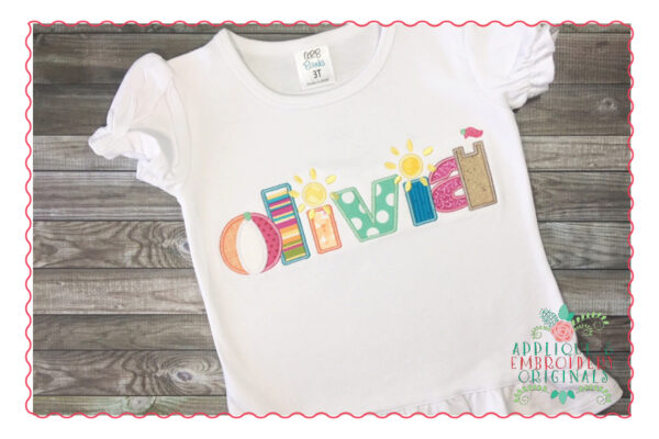 345 Beach Mini Alpha Font