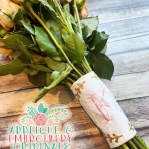 3928 Bouquet Wrap 6 In-The-Hoop Design