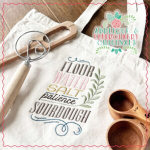 4030 Flour Water Salt Embroidery Design