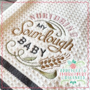 4035 Nurturing Baby Embroidery Design