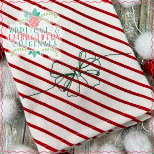 4041 Bow Embroidery Design