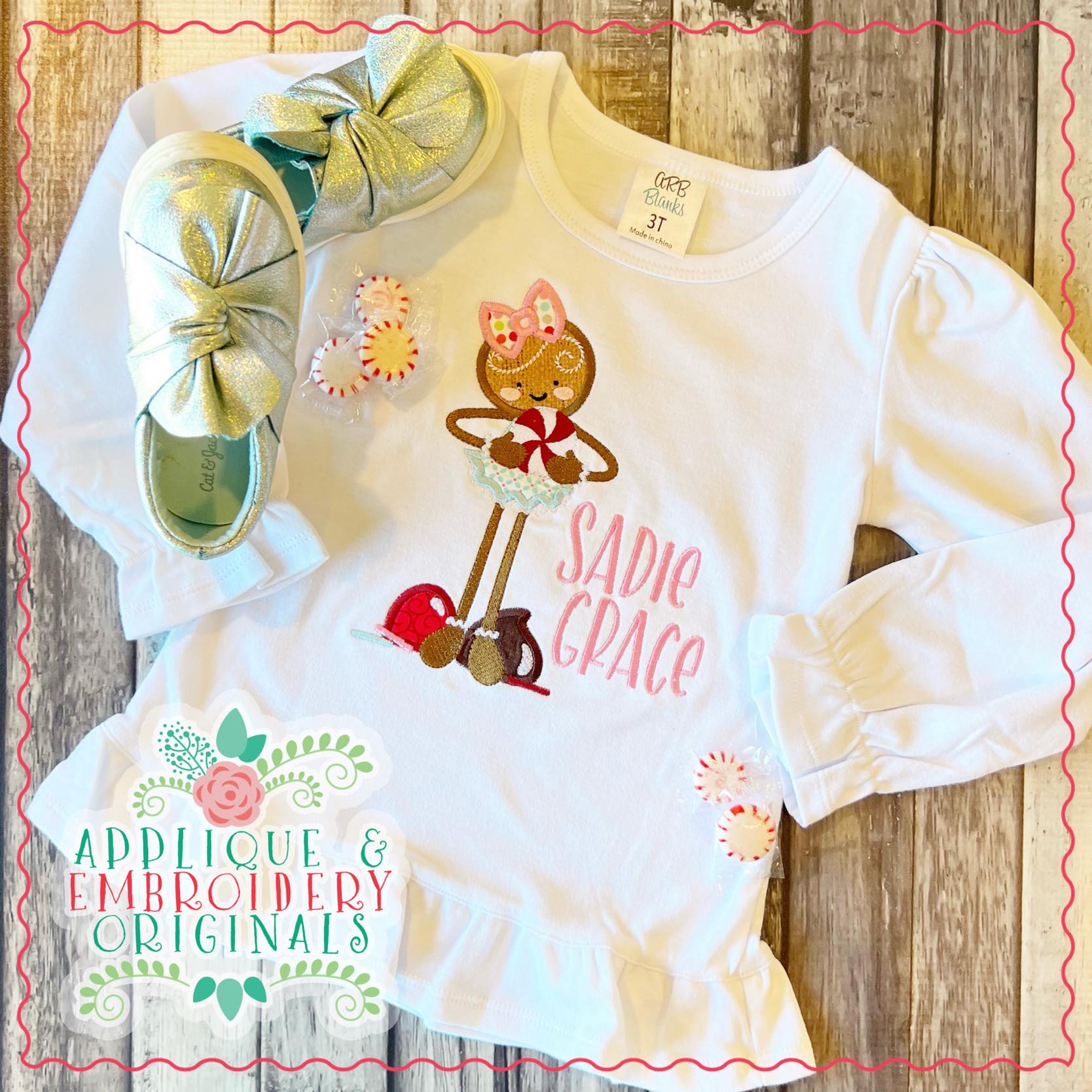 AEO 4085 Gingerbread Girl Long Legs