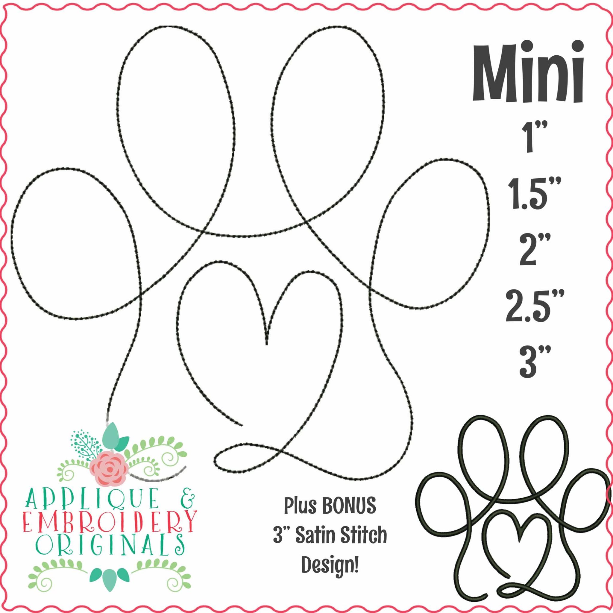 AEO 4101 Paw Heart 2 Mini Image