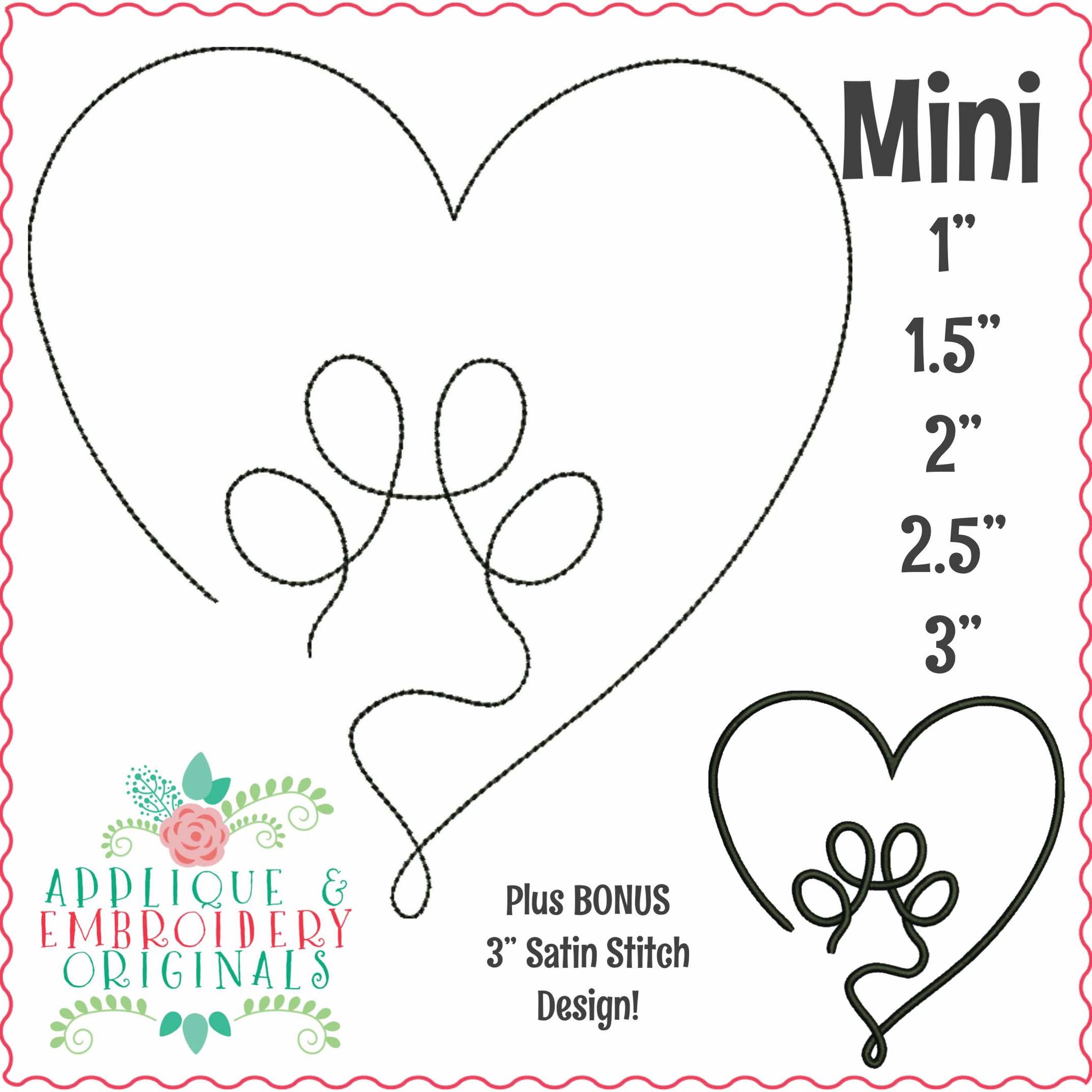AEO 4101 Paw Heart 3 Mini Image