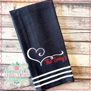 4221 Heart 5 Embroidery Design