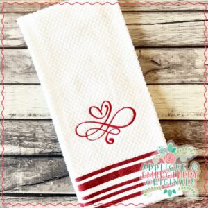 4222 Heart 6 Embroidery Design