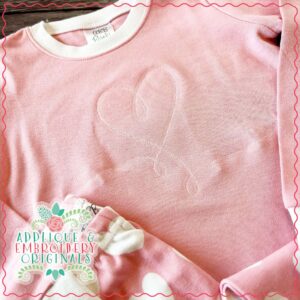 4230 Heart Line Art Embroidery Design