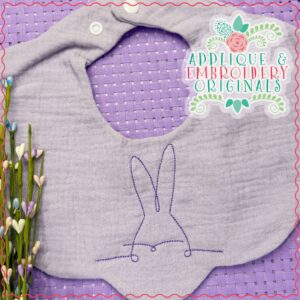 4257 Easter Line Art 6 Embroidery Design