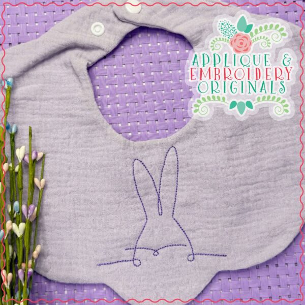 4257 Easter Line Art 6 Embroidery Design