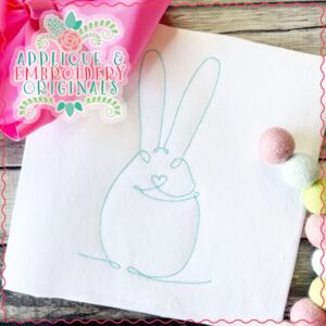 4259 Easter Line Art 8 Embroidery Design