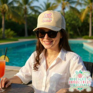 4331 A Little Bit Spoiled Embroidery Design