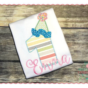 499 Birthday Hat Numbers 1-9 Applique Design