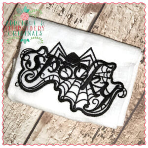597 Spiderwebs Spooky Applique Design