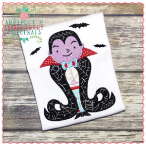 619 Count Dracula Bats Applique Design